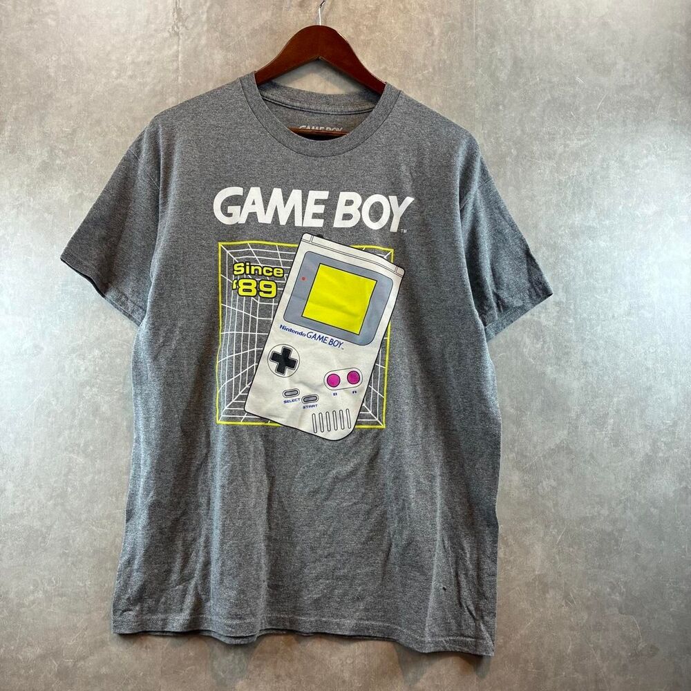 Nintendo Men's Grey T-shirt